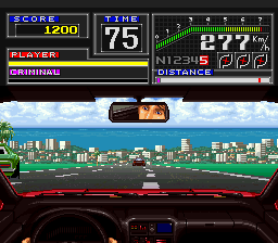 Super H.Q. - Criminal Chaser (Japan) In game screenshot